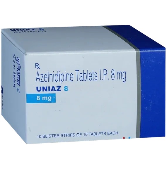 uniaz 8mg tablet 10's